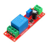 10 pièces NE555 Module de relais de temporisation de puce unique interrupteur de temps de commutation 12 V