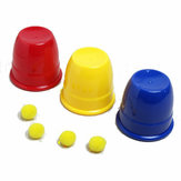 Três bolas Return Cups Kingmagic Brinquedo mágico Acessórios mágicos G0595