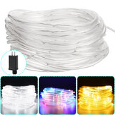 10M 100LED Outdoor Tube Rope Strip String Light RGB Lamp Xmas Home Decor Lights with US Plug