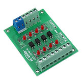 12V To 1.8V/3.3V/5V/24V 4 Channel Optocoupler Isolation Board Isolated Module PNP Output PLC Signal Level Voltage Converter