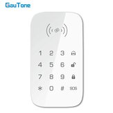 Teclado sem fio GauTone PK10 433 MHz para sistema de alarme Segurança residencial PG107 Suporte PG103 RFID Teclado sem fio com senha de cartão