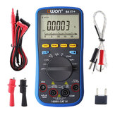 OWON B41T+ 4 1/2 Sayılı Dijital Multimetre Bluetooth Gerçek RMS Tester Meter 3-in-1 Datalogger + Multimetre + Sıcaklık Metre