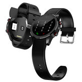 TenFifteen F6 4G 1 + 16G Montre Téléphone AMOLED Écran Tactile GPS Montre Intelligente Fitness Exercice Bracelet