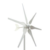 500W 6 Blätter 12V / 24V Windkraftanlage Energieleistung Windgenerator Eingebauter Controller