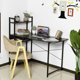 Bureau d'ordinateur en bois et acier de style simple et moderne pour la maison ou le bureau