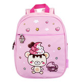 Yummiibear Squishy Pink Schoolbag With Limited Squishy Free Gift 