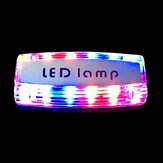Ανακαταχωρήσιμο μπλε-κόκκινο LED φλας ώμου φωτεινή σήμανση προειδοποίησης για κίνηση