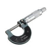 0-25mm Buiten Externe Metrische Meter Micrometer Machinist Meatuur Uitrusting