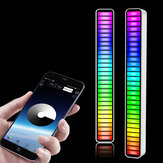 RGB Pickup Lights Sound Control LED Light Smart App Control Color Rhythm Ambient Lamp Voor Auto/Game Computer Desktop Decoratieve Verlichting