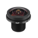 M12 1.8mm 5MP 1/2.5'' عدسة كاميرا IR زاوية واسعة عالية الدقة حساسة للأشعة تحت الحمراء