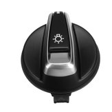 Botão de botão de interruptor de luz de cabeça de carro cromado para BMW 1 E88 E82 3 E90 E91 X1 E84