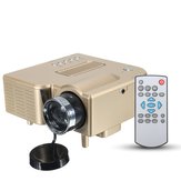 GM40 1080P HD المحمولة فيديو مسرح منزلي العارض دعم فغا / سد / أوسب / أف ل الهاتف المحمول بيسي