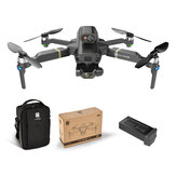 XKJ KAIONE Pro/Max 5G Wifi 1KM FPV com câmera de 8K com gimbal de 3 eixos, evitador de obstáculos, GPS EIS, drone quadricóptero sem escova RC RTF