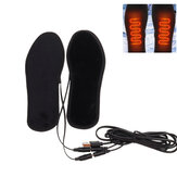 Solette per scarpe riscaldate alimentate elettriche USB Piedi riscaldanti per film Piedi caldi Calze Pastiglie per sci alpinismo campeggio