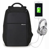 Ekphero® Männer Anti-Diebstahl-Rucksack Wasserdichte Reisetasche mit USB-Lade-Port & Audio-Port