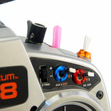 8 PCS STP Radio Control Interruptor porca da cor para o transmissor RC do controlador remoto Spektrum