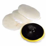 7 Inch Polisher Buffer Soft Wool Bonnet Pad Polishing Buffing Wheel