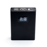 Hordozható digitális kijelző foltvarrat készülék Mini Diy foltvarró készlet 0,2 mm vastagságú nikkelezett 18650 telep csomaghoz.