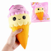 Sanqi Elan Squishy Ice Cream Cone Jumbo 22cm licencjonowany powolny wzrost z opakowaniem Kolekcja Gift Soft Toy