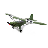 Avión de control remoto CoolBank modelo Piper J3 CUB a escala 1/16, con una envergadura de 680 mm y conmutador 3D/6G con EPP. Modelo listo para volar de avión de guerra. Modo 2.