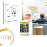 Instrumentos de temperatura del higrómetro del termostato Termómetro de WiFi para agua / piso eléctrico Heatin