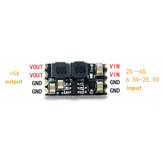 Micro DC-DC Converter Step Down Module BEC 6.5V ~ 25.5V Input 1A Output Current for FPV RC Drone