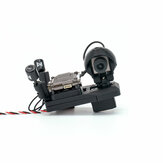ATOMRC Cabeça de cardan de câmera de alta resolução para impressão 3D de grande amplitude de ângulo compatível com o DJI O3 Vista Walksnail Avatar para aviões FPV de asa fixa