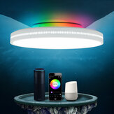 OFFDARKS AC200-240V 72W 450mm Deckenlampe Schlafzimmer Küche LED-Deckenleuchte RGB Dimmung APP WIFI Sprachsteuerung