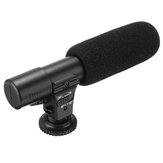 Sidande MIC-01 na câmera microfone externo de direção de 3,5 mm para Canon para Nikon DSLR câmera filmadora DV
