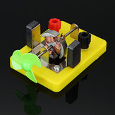 Modèle d'expérience d'électromagnétisme DIY Circuit électrique à courant continu Modèle de moteur à courant continu Jouet scientifique