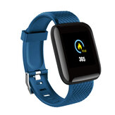 Bakeey D13 1,3 hüvelykes színes képernyő Érintőkarszalag HR vérnyomásmérő látható üzenet Show Smart Watch