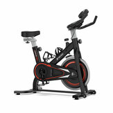 [Directo de la UE] XMUND XD-EB2 Bicicletas estáticas Hogar Aptitud Estacionaria Gym Bicicleta con volante de 8 kg LCD Monitor Soporte para teléfono Asiento cómodo