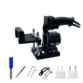 Mortising Jig For Woodworking Trimming Machine 2 in 1 Slotting Bracket Invisible Fasteners Punch Locator Linear Track DIY Tools