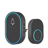 Earykong Intelligent Wireless Doorbell Home Welcome Doorbell Waterproof 300m Remote Smart Door Bell Chime EU Plug