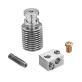 V6 Metall-Kurzdistanz-Extruderkopf, DIY-Teil für 3D-Drucker, 1,75 mm Filament, 0,4 mm Düse