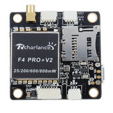 Rcharlance F4 Pro V2 30.5x30.5mm Omnibus Controllore di Volo con OSD BEC AIO 40CH 25/200/600/800mW VTX