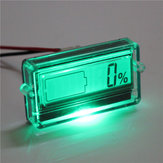 Probador de capacidad de batería Excellway® con indicador LCD para plomo ácido de 12V 24V 30V Litio LiPo
