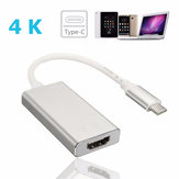 Aluminum USB 3.1 Type C USB-C Male to 4K HDMI Adapter Convertor Cable for HDTV