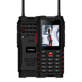 T2 IP68 impermeable 2.4'' 4500mAh UHF Walkie Talkie Bluetooth con Dual Tarjeta SIM Teléfono Reforzado al Aire Libre