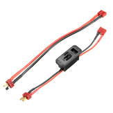 Axialer T-Stecker Ein-/Aus-Schalter mit Verlängerungskabel für RC Lipo Akku