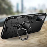 Bakeey für OnePlus 8T Armor Shockproof Hülle mit 360 Grad drehbarem magnetischem Finger Ring Halter und PC Schutzhülle