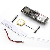 LILYGO® TTGO T-SIM7600E-L1C 4G LTE CAT4 USB Dongle Module ESP32 Chip WiFi Bluetooth 18650 Battery Holder Solar Charge Board