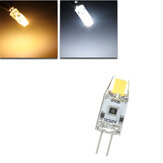 Ampoule LED de capsule G4 1,5W Dimmable COB 0705 Remplace l'halogène Pure Blanc/Blanc Chaud Lampe Lumière CC 12V