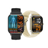 BlitzWolf® BW-HL5 Ultra-duży 2,1 cala 3D HD Monitorowanie poziomu glukozy we krwi Temperatura ciała Tętno Ciśnienie krwi SpO2 Wiele funkcji Bluetooth Call BT5.3 Smart Watch
