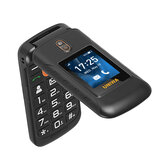 UNIWA V909T 4G Ağ Çevirmeli Telefon Çift Ekran 2250mAh Batarya Yüksek Hoparlör SOS Özellikli Telefon