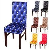 Honana WX-990 Elegant Spandex Elastic Stretch Chair Seat Covers para banquete de festa Decor Dining Room
