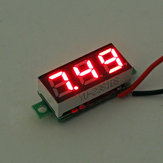 5 stuks Geekcreit® rode led 0.28 inch 2.5V-30V mini digitale voltmeter spanningstester voltmeter
