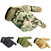 Trzy Żołnierze Pełne Palce Rękawice Taktyczne Ekran Dotykowy Antypoślizgowa Rękawica Do Kolarstwa Camping Polowanie