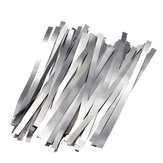 100Pcs Pure Nickel 99.96% Low Resistance Battery Strip Tabs Mat for Welding 0.1x4x100mm