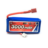 Batterie de voiture RC Eachine 7.4V 3000mAh 30C Batterie LiPo T Plug Pour Eachine EAT04 Wltoys 12428 12423 Pièces de voiture RC Feiyue